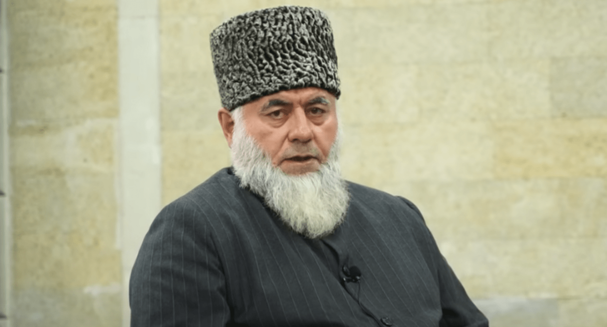 Яхья Магомедов. Скриншот из Youtube-канала Ashari Media от 14.12.23, https://www.youtube.com/watch?v=YAv7P7V1_Go