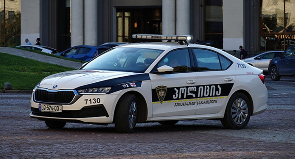 Полицейская машина. Фото: Upwinxp. https://ru.wikipedia.org/