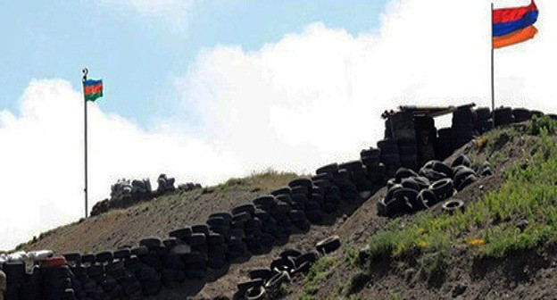 Граница Армении 
и Азербайджана. Фото: https://vesti.az/politika/nacalsya-process-delimitacii-na-granice-mezdu-azerbaidzanom-i-armeniei-515273