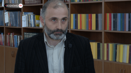 Историк, кандидат исторических наук Артак Ованнисян. Фото Regions TV.