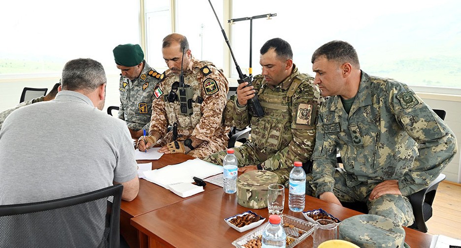 Учения "Араз-2025". Фото: пресс-служба Минобороны Азербайджана