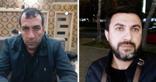 Гюндуз Мирзоев (слева) и Заур Аскеров. Фото: https://www.meydan.tv/ru/article/chleny-partii-narodnogo-fronta-obvinyayutsya-v-antigosudarstvennyh-prizyvah/