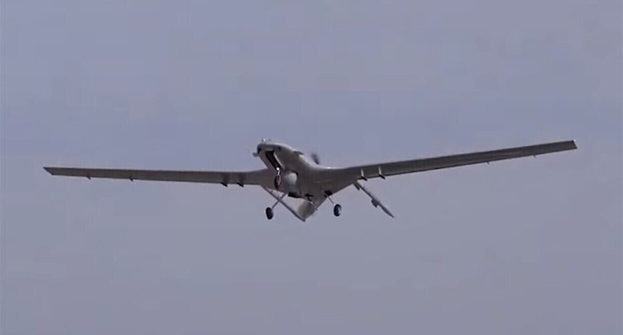 Беспилотник. Кадр видео https://www.youtube.com/watch?v=svc5R-XT6-E