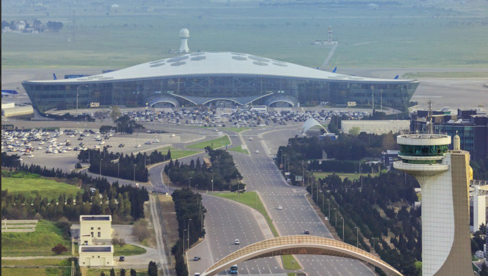 Бакинский аэропорт. Скриншот фото из Telegram-канала аэропорта от 9.09.24, https://t.me/bakuairport/1009
