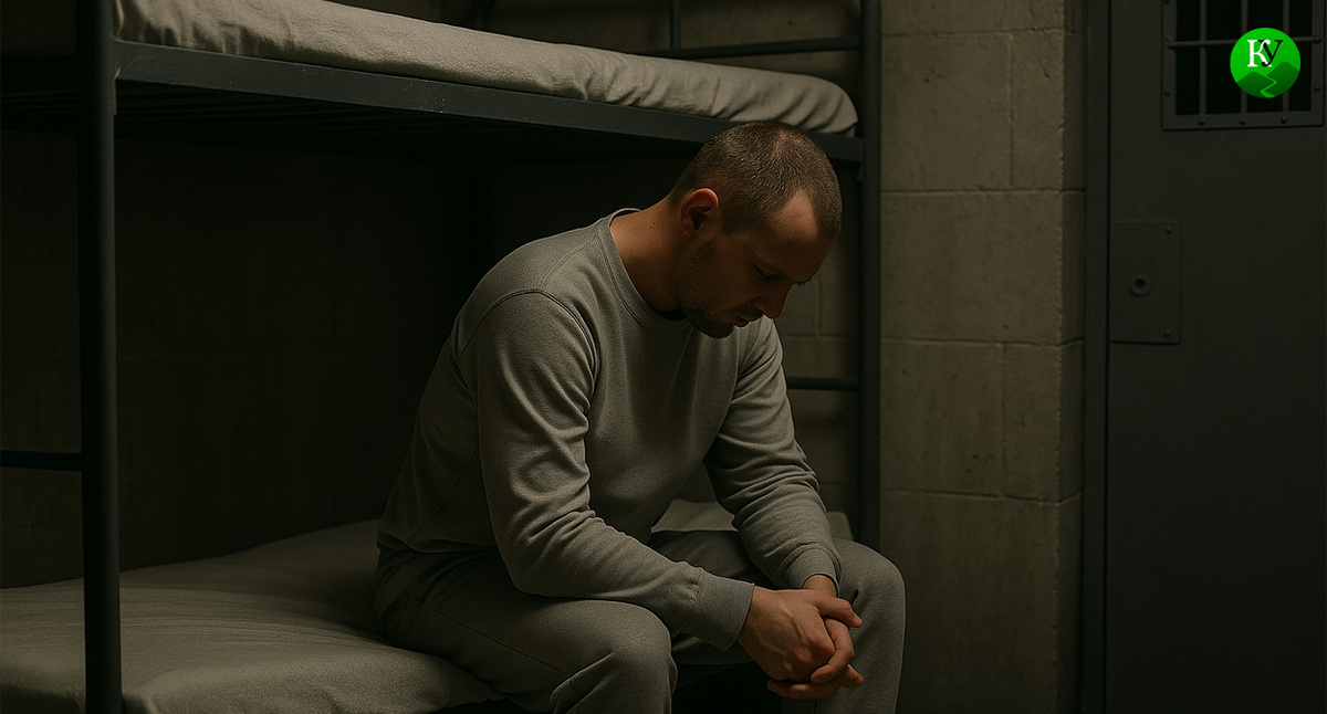 Заключенный. Иллюстрация создана «Кавказским узлом» с помощью ИИ в программе Copilot