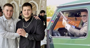 Адам Кадыров. Коллаж 