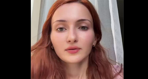 Лаура Авторханова. Скриншот видео https://t.me/marem_group/1202