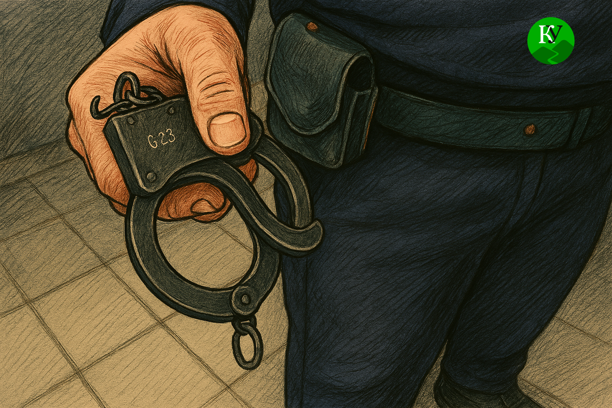 Наручники. Иллюстрация создана "Кавказским узлом" с помощью ИИ в программе Copilot