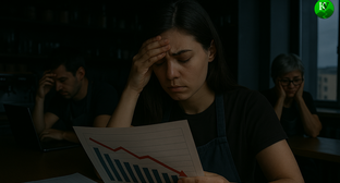 Предприниматели столкнулись с убытками из-за отключений света. Изображение создано 