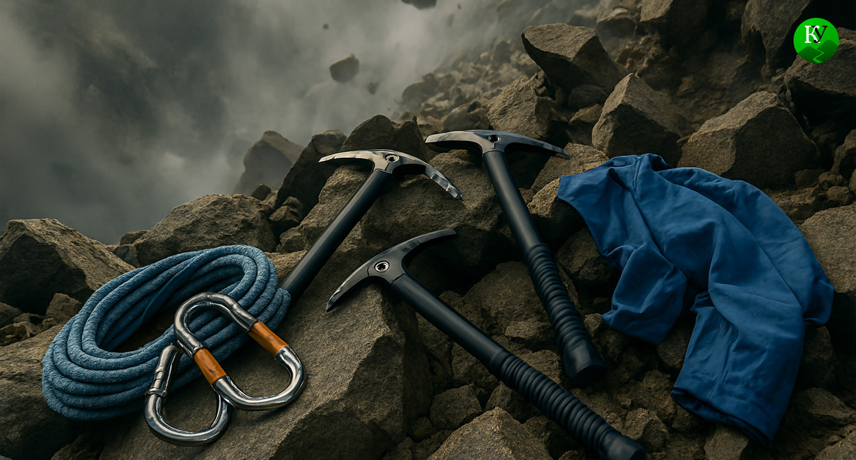 Камнепад. Иллюстрация создана «Кавказским узлом» с помощью ИИ в программе Copilot