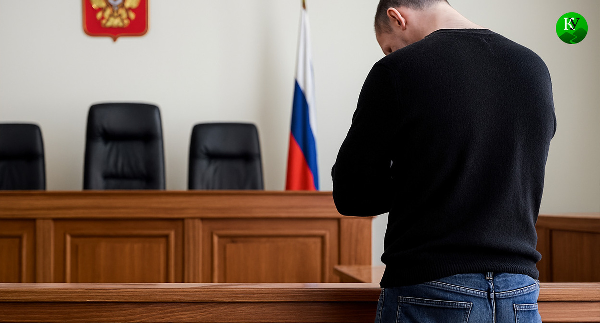 Мужчина в суде. Иллюстрация создана "Кавказским узлом" с помощью ИИ в программе Copilot