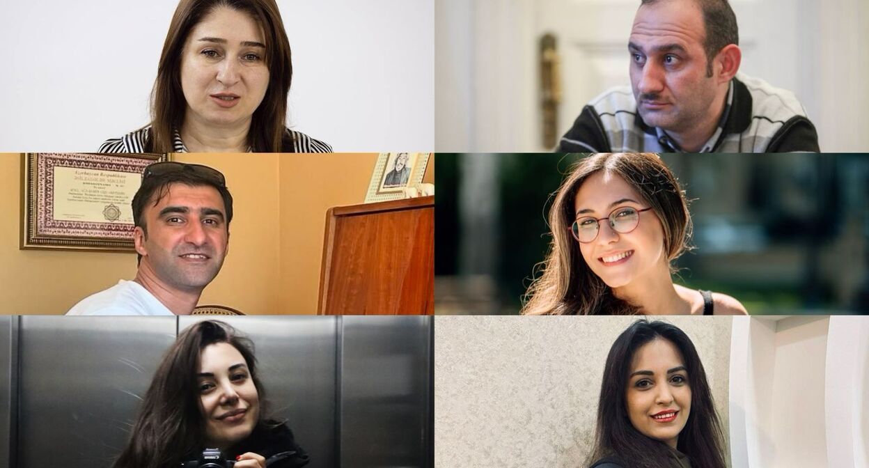 Обвиняемые по делу Meydan TV. Фото: https://jam-news.net/