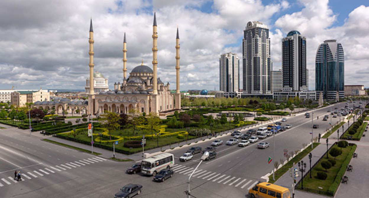 Грозный. Фото: "Грозный-информ" https://www.grozny-inform.ru/news/society/151555/