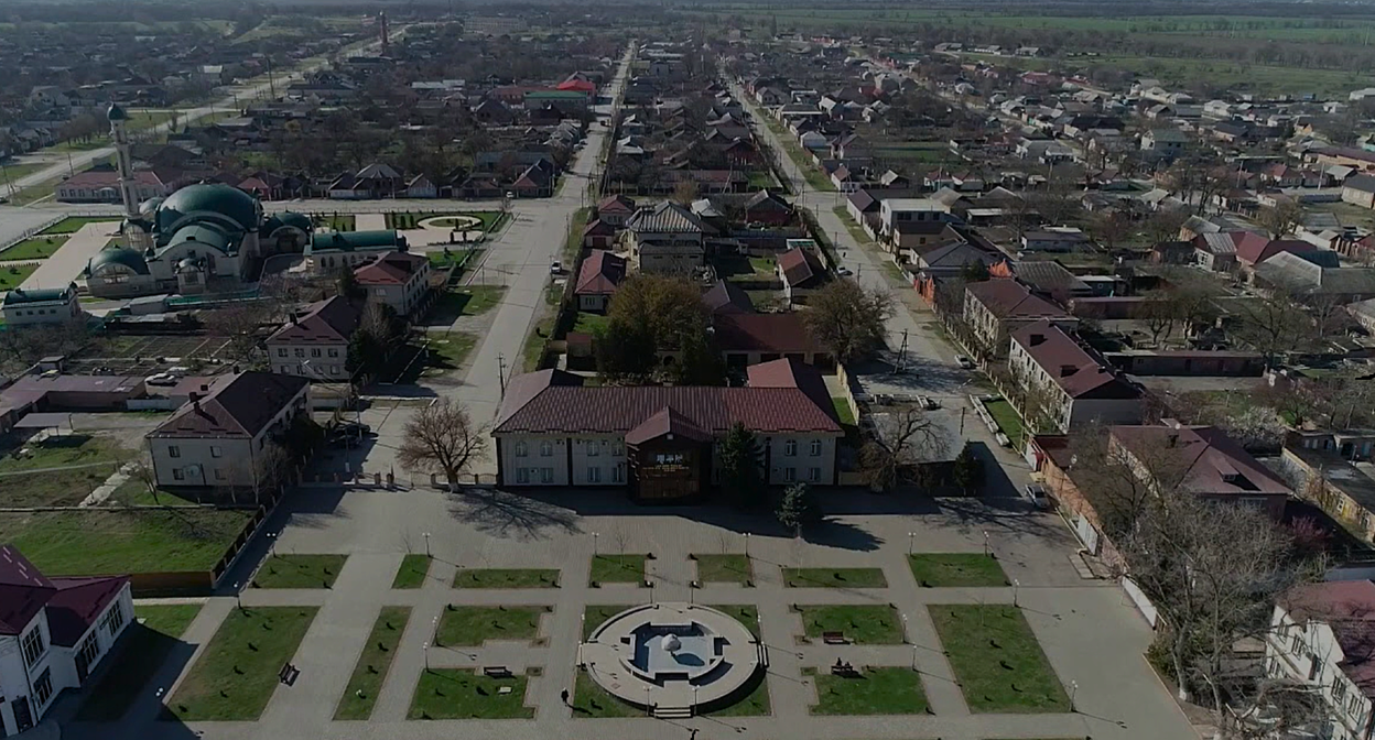 Станица Наурская. Скриншот https://www.youtube.com/watch?v=ga2XjW33fgo