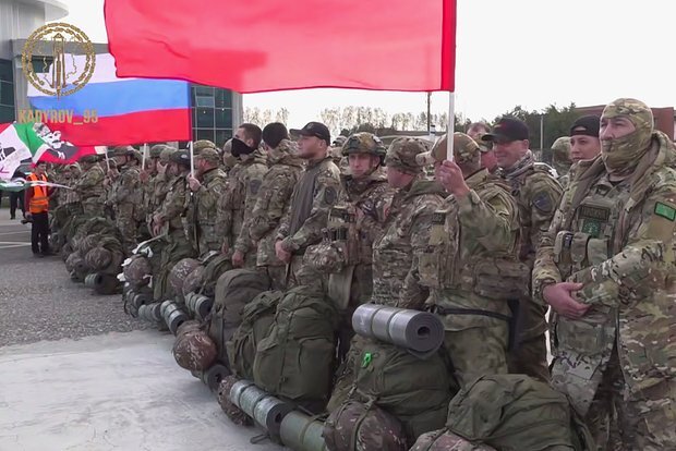 Бойцы перед вылетом из Грозного. 15 октября 2025 г. Фото: Telegram-канал Kadyrov_95