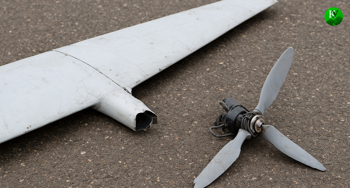 Обломки БПЛА. Иллюстрация создана «Кавказским узлом» с помощью ИИ в программе Copilot Обломки БПЛА. Иллюстрация создана «Кавказским узлом» с помощью ИИ в программе Copilot