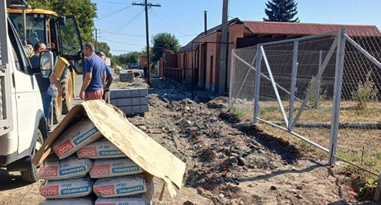 Застройка земель в селе Ногир. Август 2025 г. Фото: https://ams-nogir.ru/Portals/24/p3.jpg