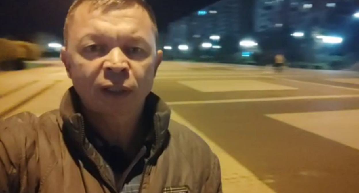 Виталий Черкасов. Стоп-кадр видео из его Telegram-канала от 25.10.25, https://t.me/AZBUKA_GOROZHANINA/2762