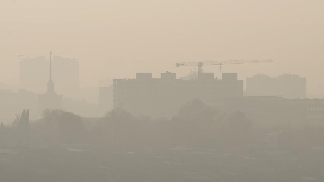 Смог в Ереване. Фото "Кавказского узла".