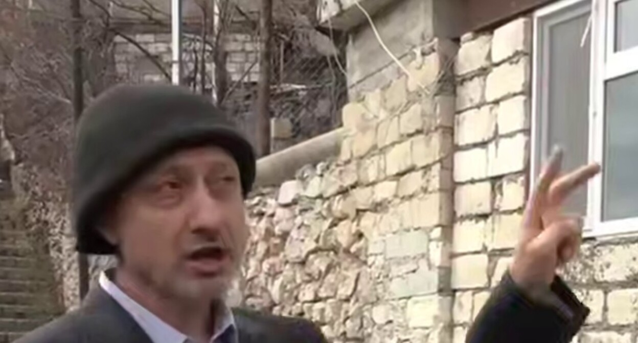 Карен Аванесян. Скриншот видео https://minval.az/news/124486145