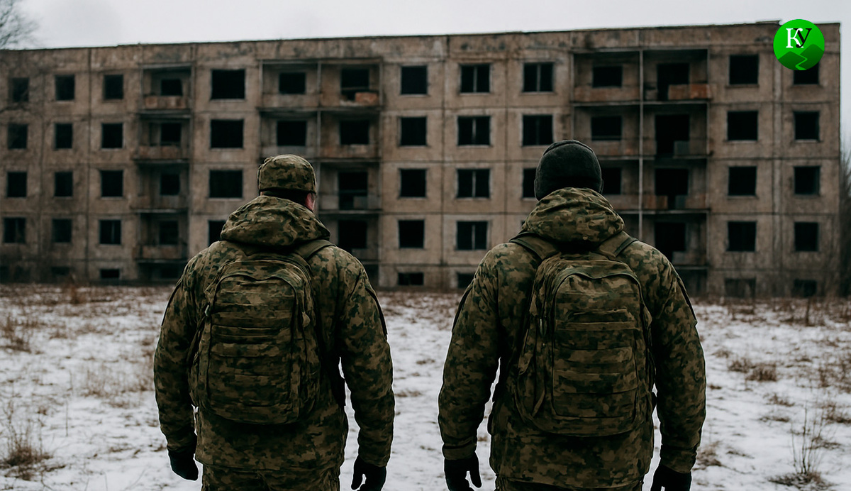 Военные на СВО. Иллюстрация создана «Кавказским узлом» с помощью ИИ в программе Copilot