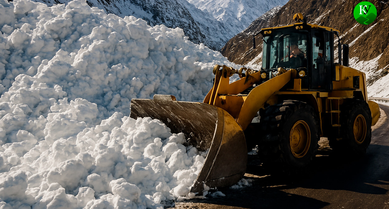 Расчистка завала. Иллюстрация создана «Кавказским узлом» с помощью ИИ в программе Copilot