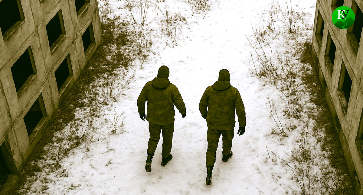 Военные на СВО. Иллюстрация создана «Кавказским узлом» с помощью ИИ в программе Copilot