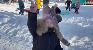 Кадр видео с обращением детсадовцев к Алаудинову. 26 января 2026 г. Скриншот видео https://t.me/AptiAlaudinovAKHMAT/17994