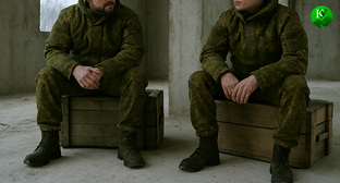 Военные на СВО. Иллюстрация создана «Кавказским узлом» с помощью ИИ в программе Copilot