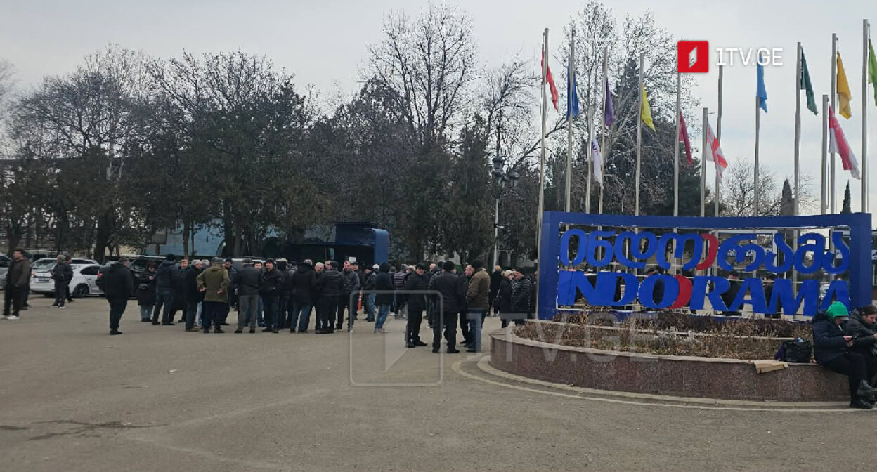 Забастовка сотрудников "Руставского азота". Февраль 2026 г. Фото: https://www.zabastcom.org/events/10176