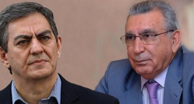 Али Керимов (слева) и Ремиз Мехтиев. Фото: Report https://report.az/