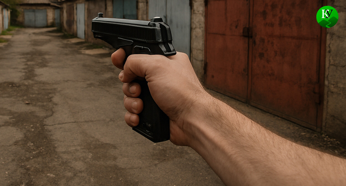 Пистолет. Иллюстрация создана «Кавказским узлом» с помощью ИИ в программе Copilot Пистолет. Иллюстрация создана «Кавказским узлом» с помощью ИИ в программе Copilot