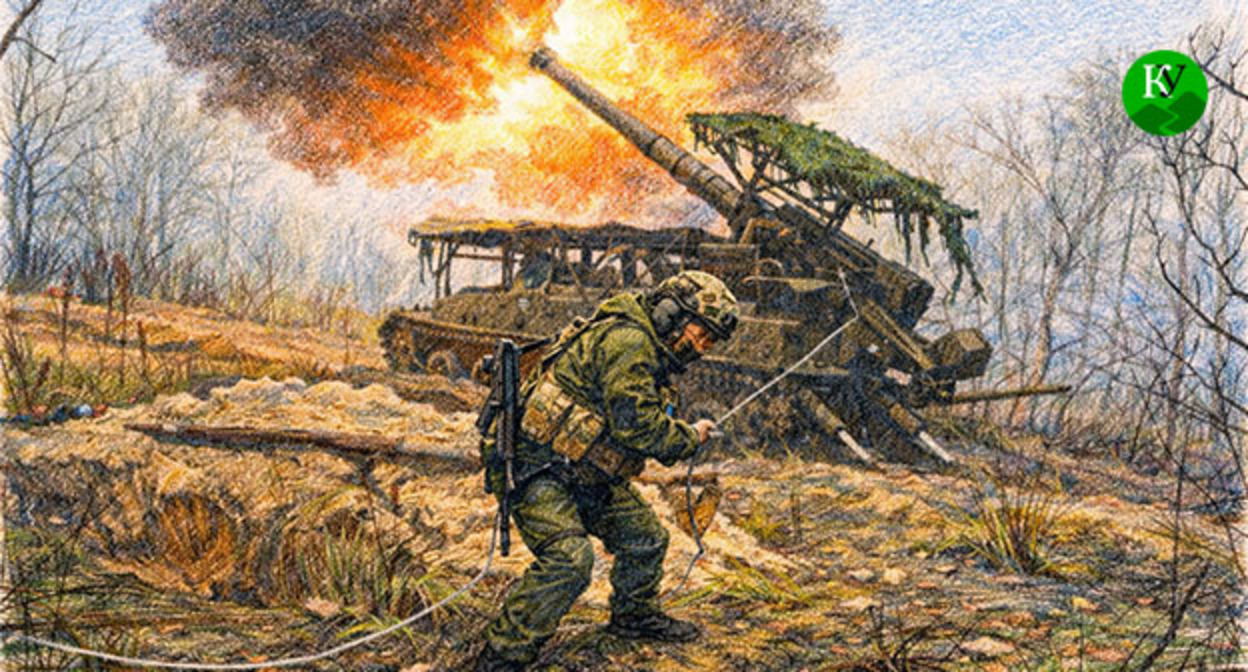 Спецоперация. Иллюстрация создана "Кавказским узлом" при помощи ИИ в программе Copilot