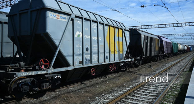 Вагоны с российской пшеницей. Фото: https://ru.trend.az/azerbaijan/politics/4169877.html