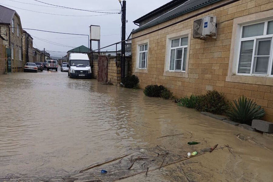 Наводнение в Махачкале. Фото: МЧС России