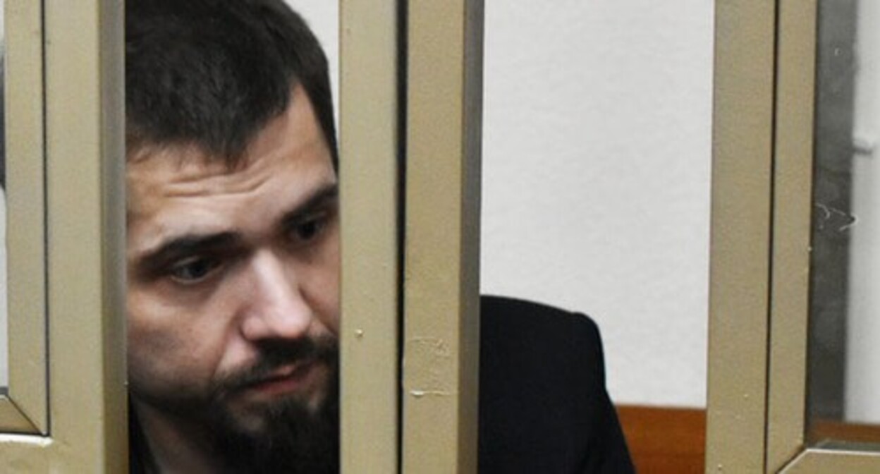 Валерий Клименченко в Южном окружном военном суде. Ростов-на-Дону, 2020 год. Фото Константина Волгина для "Кавказского узла"