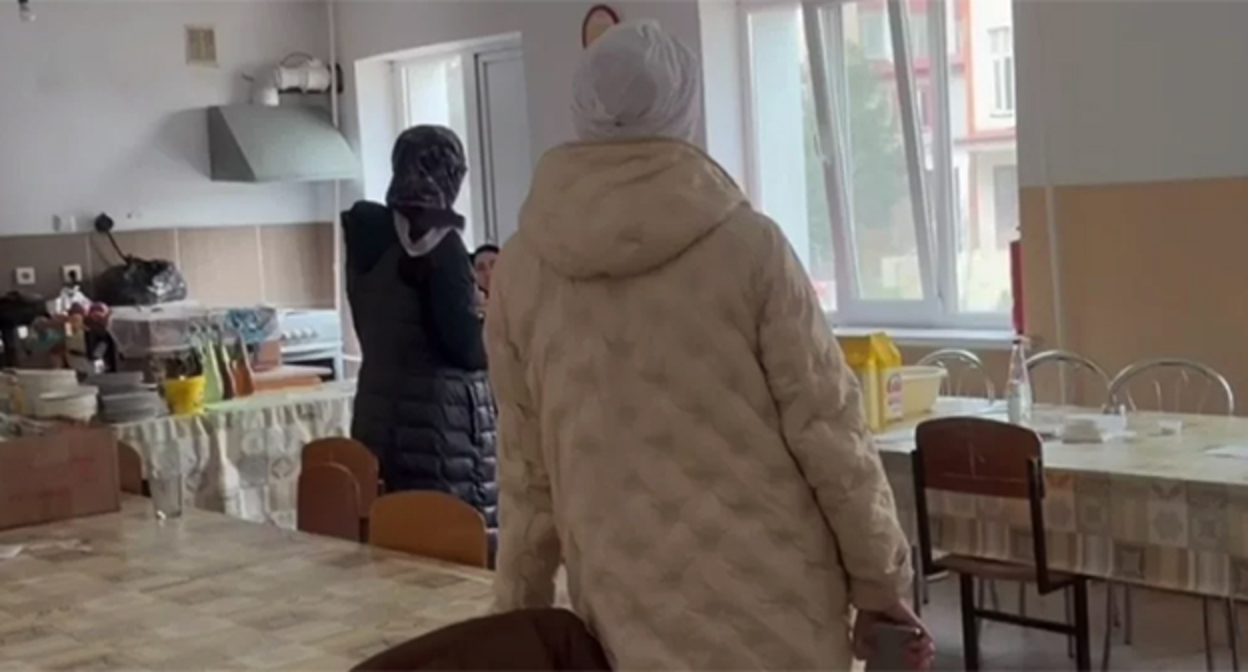 Пункт временного размещения в Дагестане. Фото: Администрация Махачкалы