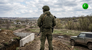 Военнослужащий. Иллюстрация создана "Кавказским узлом" при помощи ИИ в программе Copilot