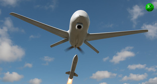 БПЛА и ПВО. Иллюстрация создана «Кавказским узлом» с помощью ИИ в программе Copilot