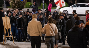 Участники протестов в Тбилиси. Фото: Publika