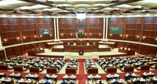 Парламент Азербайджана. Скриншот фото Report? https://report.az/ru/vneshnyaya-politika/azerbajdzhan-priostanavlivaet-sotrudnichestvo-s-evroparlamentom
