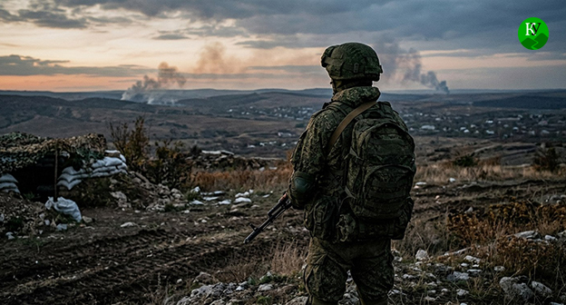 Военнослужащий. Иллюстрация создана "Кавказским узлом" при помощи ИИ в программе Copilot Военнослужащий. Иллюстрация создана "Кавказским узлом" при помощи ИИ в программе Copilot