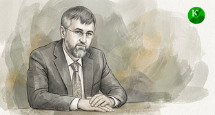 Магомед Рамазанов. Иллюстрация создана 