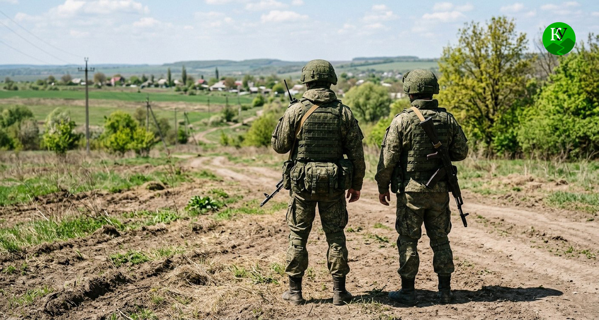 Военнослужащие. Иллюстрация создана "Кавказским узлом" при помощи ИИ в программе Copilot