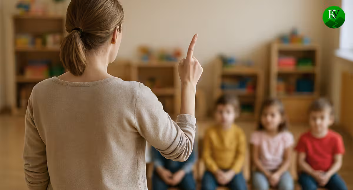 Детский сад. Иллюстрация создана «Кавказским узлом» с помощью ИИ в программе Copilot