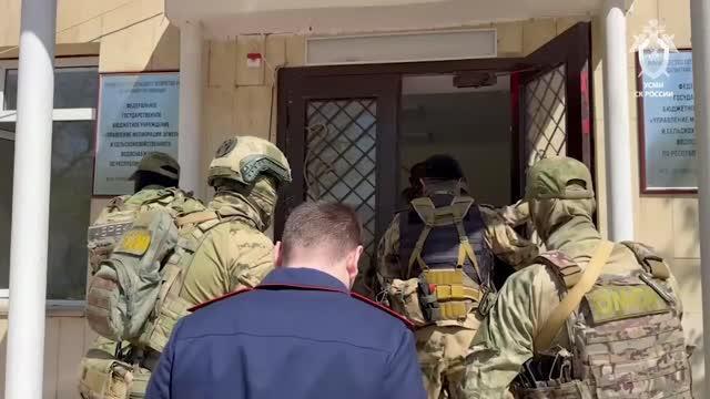 Обыск в Минприроды Дагестана. Фото: официальный канал СК России в Max Обыск в Минприроды Дагестана. Фото: официальный канал СК России в Max