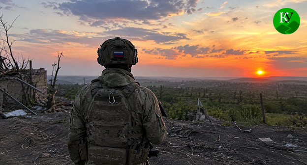 Военнослужащий. Иллюстрация создана "Кавказским узлом" при помощи ИИ в программе Copilot