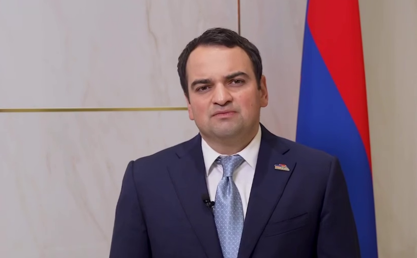Нарек Карапетян. Стоп-кадр видео Armenia Today от 05.07.26, https://t.me/armtoday/104297 Нарек Карапетян. Стоп-кадр видео Armenia Today от 05.07.26, https://t.me/armtoday/104297