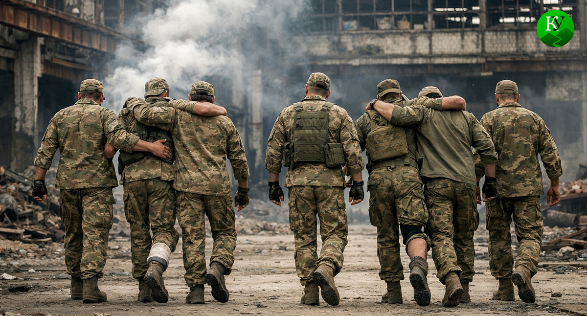 Военные на СВО. Иллюстрация создана «Кавказским узлом» с помощью ИИ в программе Copilot Военные на СВО. Иллюстрация создана «Кавказским узлом» с помощью ИИ в программе Copilot