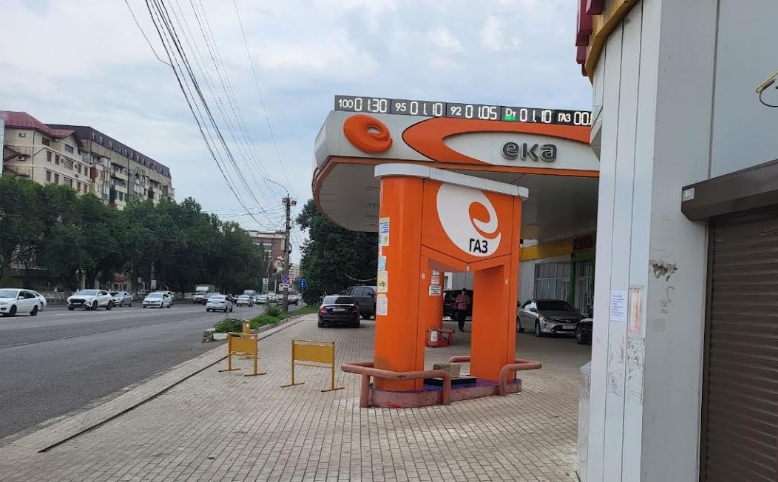 АЗС в Махачкале. Фото корреспондента "Кавказского узла".